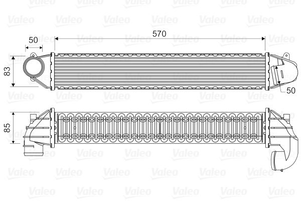 VALEO 817936 Charge Air Cooler