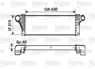 Charge Air Cooler VALEO 817941