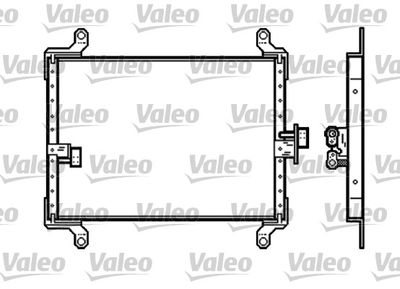 Condenser, air conditioning VALEO 818191