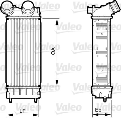VALEO 818226 Charge Air Cooler