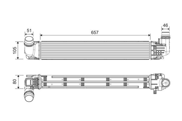 VALEO 818228 Charge Air Cooler