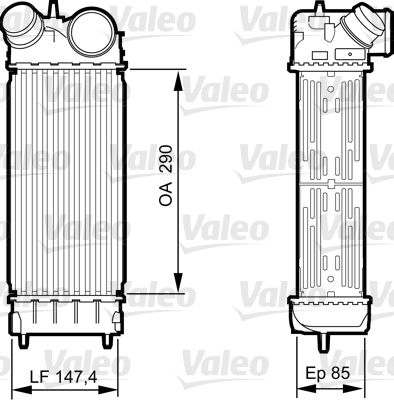VALEO 818241 Charge Air Cooler