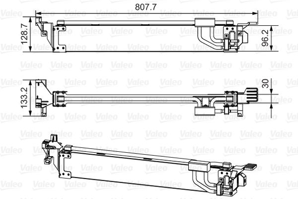 VALEO 818248 Oil Cooler, engine oil