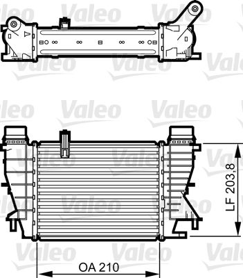 VALEO 818264 Charge Air Cooler