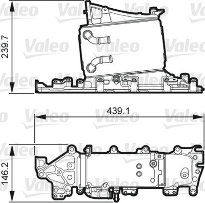 Charge Air Cooler VALEO 818265