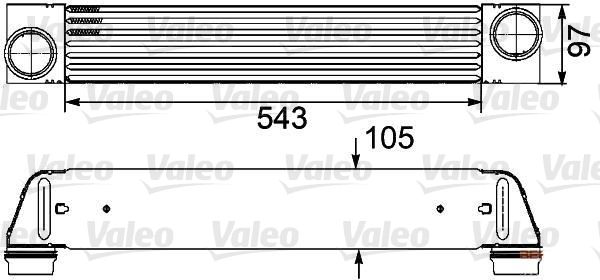 VALEO 818273 Charge Air Cooler