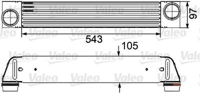 Charge Air Cooler VALEO 818273