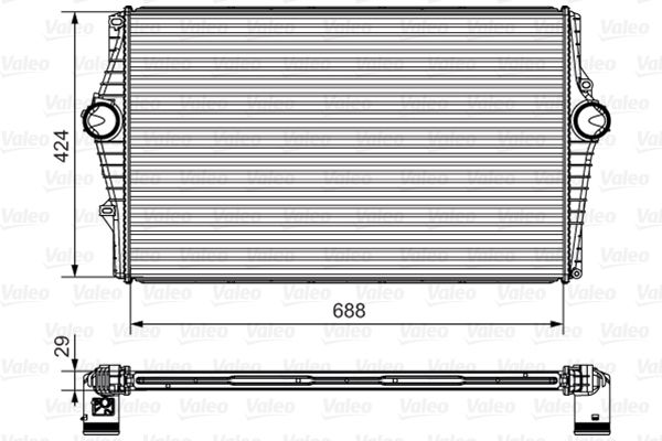 VALEO 818279 Charge Air Cooler