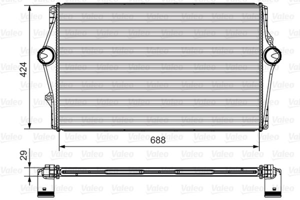 VALEO 818281 Charge Air Cooler