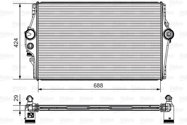 VALEO 818284 Charge Air Cooler