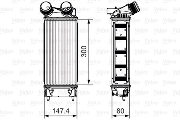VALEO 818291 Charge Air Cooler