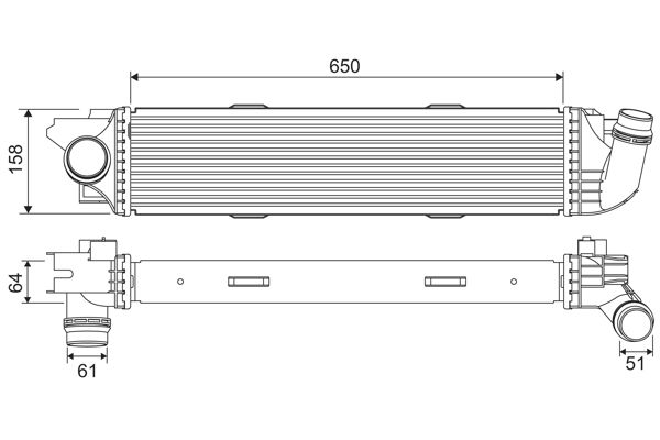 VALEO 818299 Charge Air Cooler