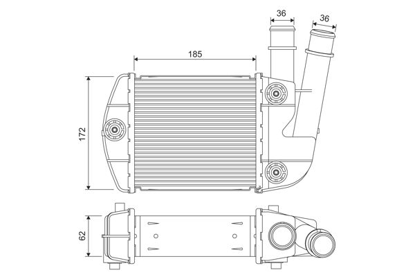 VALEO 818310 Charge Air Cooler