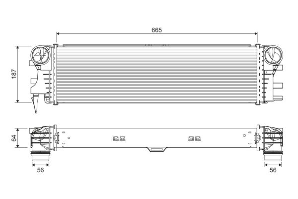 VALEO 818311 Charge Air Cooler