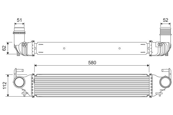 VALEO 818312 Charge Air Cooler