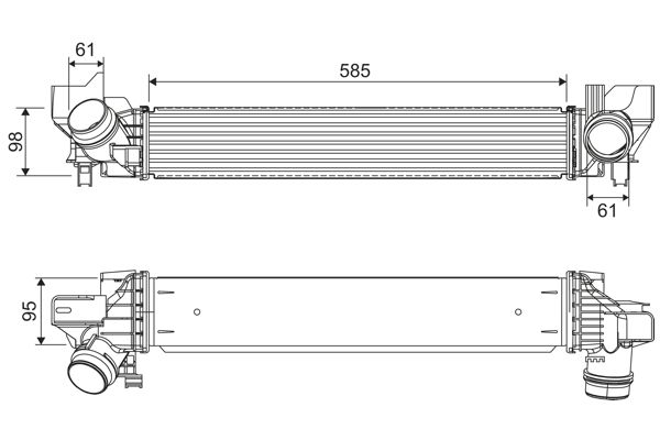 VALEO 818318 Charge Air Cooler