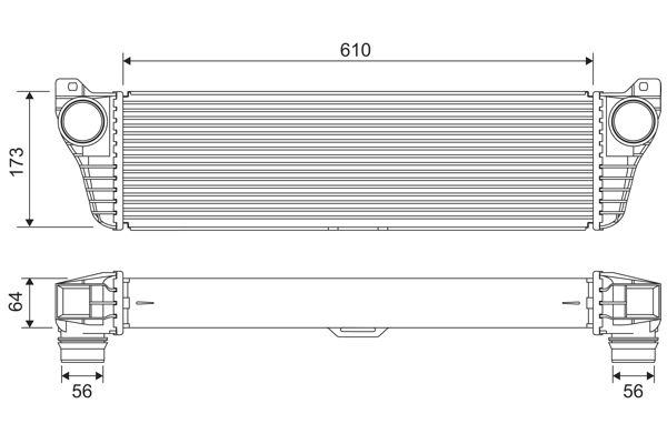 VALEO 818322 Charge Air Cooler