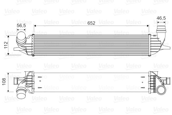 VALEO 818330 Charge Air Cooler