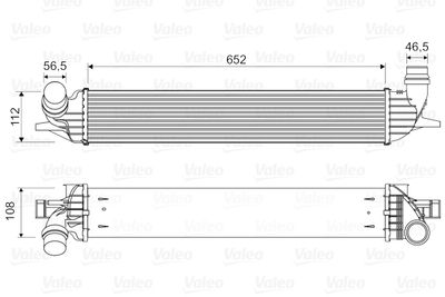 Charge Air Cooler VALEO 818330