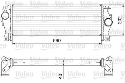 Charge Air Cooler VALEO 818340