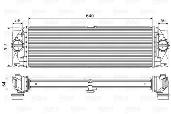 VALEO 818341 Charge Air Cooler