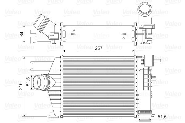 VALEO 818343 Charge Air Cooler