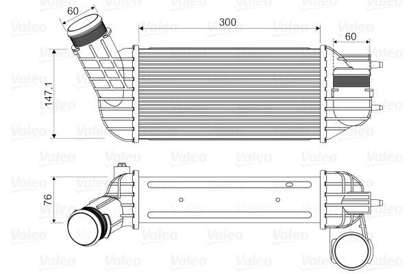 VALEO 818345 Charge Air Cooler