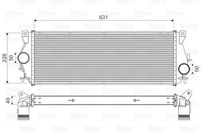 Charge Air Cooler VALEO 818350