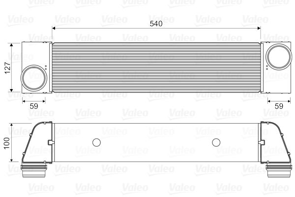 VALEO 818357 Charge Air Cooler