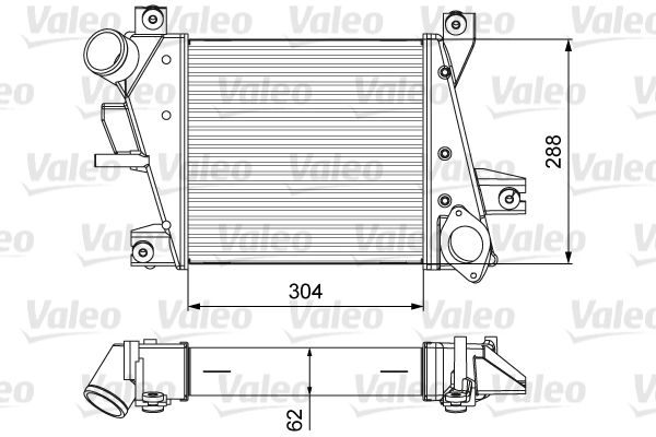 VALEO 818360 Charge Air Cooler