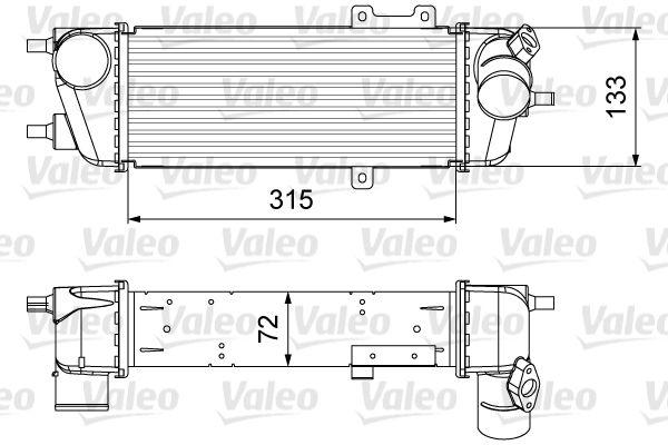 VALEO 818361 Charge Air Cooler