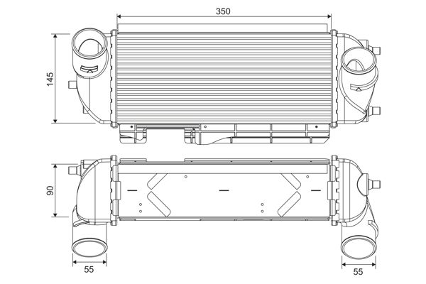VALEO 818368 Charge Air Cooler