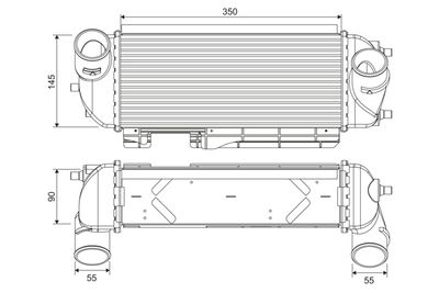 Charge Air Cooler VALEO 818368