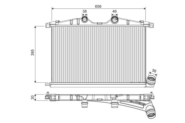 VALEO 818374 Charge Air Cooler