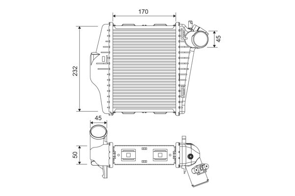 VALEO 818378 Charge Air Cooler