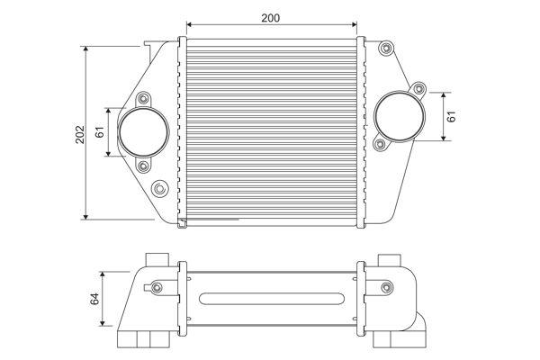 VALEO 818380 Charge Air Cooler