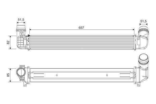 VALEO 818389 Charge Air Cooler