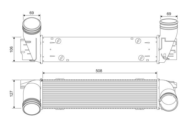 VALEO 818392 Charge Air Cooler