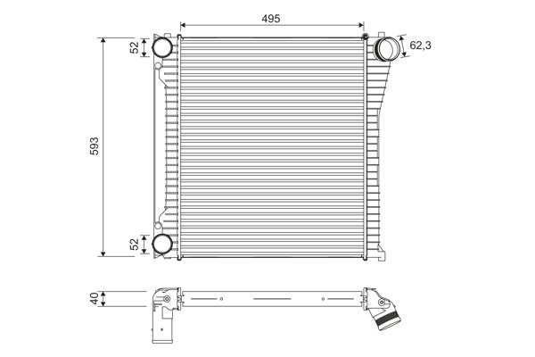 VALEO 818397 Charge Air Cooler
