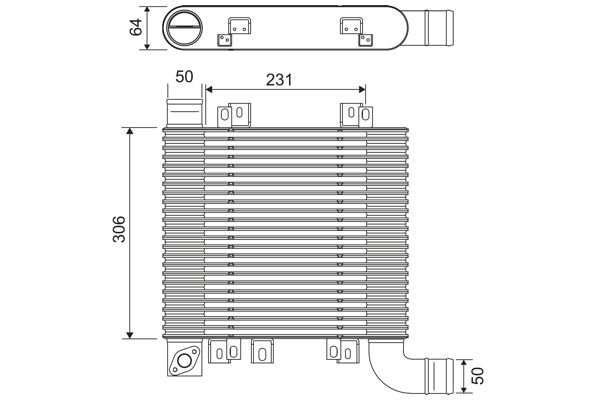 VALEO 818398 Charge Air Cooler