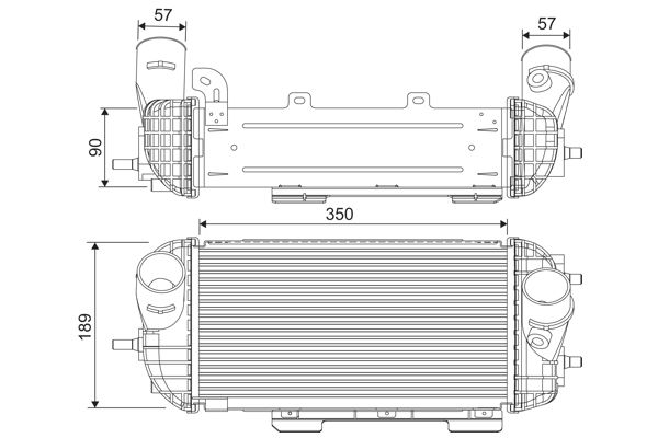 VALEO 818538 Charge Air Cooler