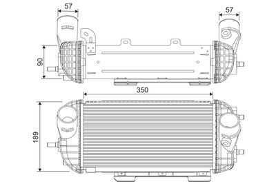 Charge Air Cooler VALEO 818538