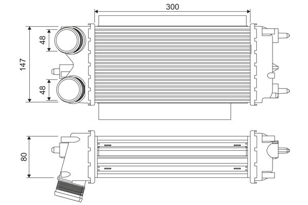 VALEO 818539 Charge Air Cooler
