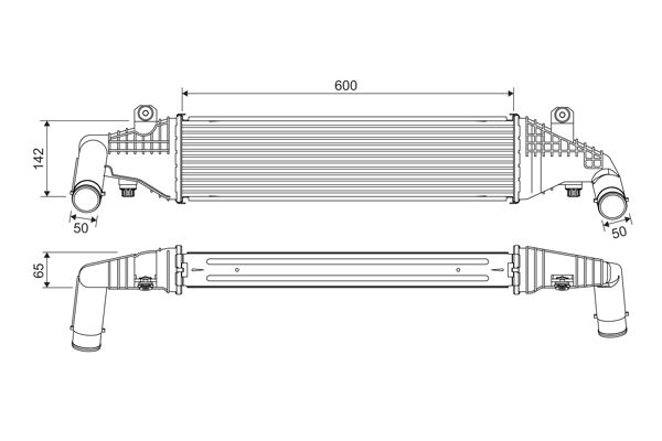 VALEO 818542 Charge Air Cooler