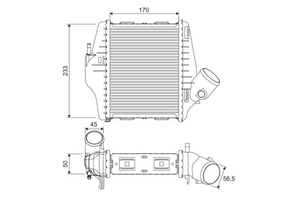 VALEO 818543 Charge Air Cooler