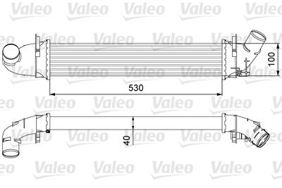 Charge Air Cooler VALEO 818544