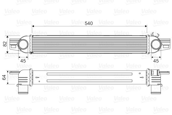 VALEO 818545 Charge Air Cooler