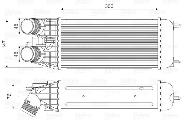 VALEO 818547 Charge Air Cooler