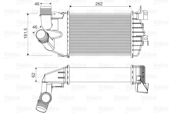 VALEO 818556 Charge Air Cooler