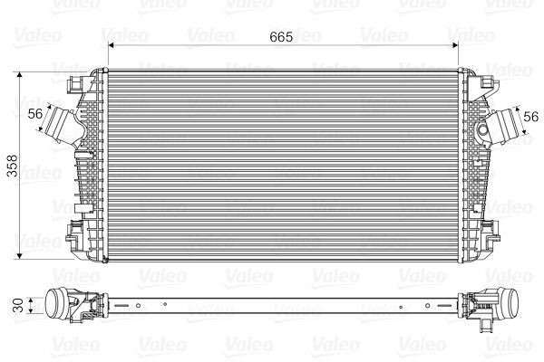 VALEO 818567 Charge Air Cooler